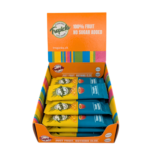 Tropicks Fruit Bar Pineapple-Passionfruit (20 x 20g)